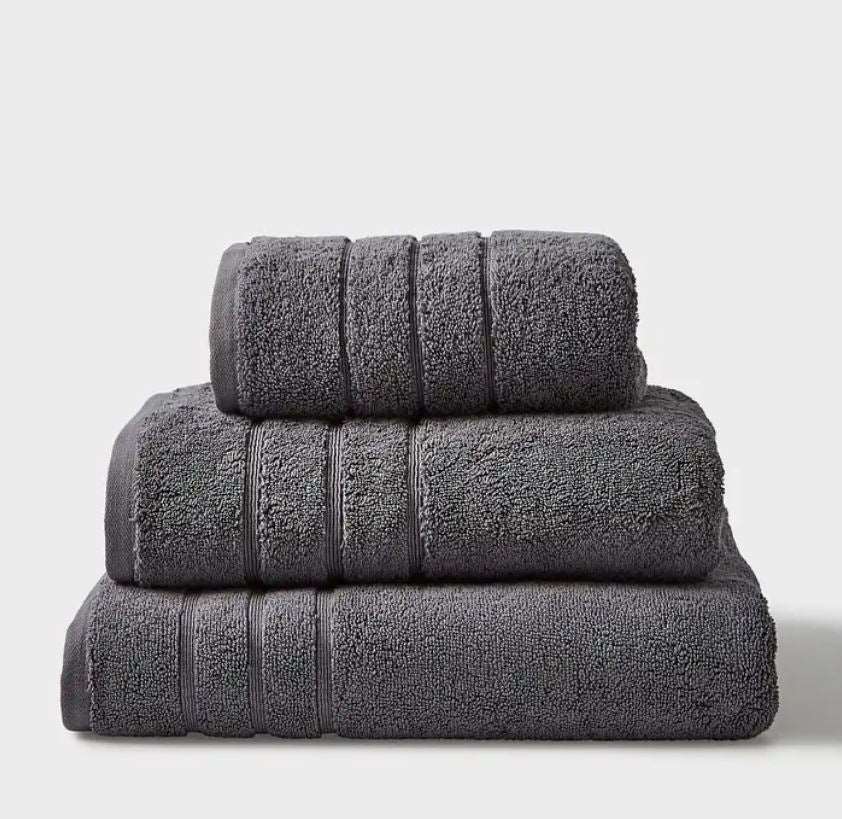 Asciugamani da bagno di lusso - Grigio antracite - Asciugamano – DNG DESIGN