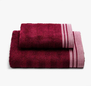 Set di asciugamani Cotton Standard - Bordeaux -