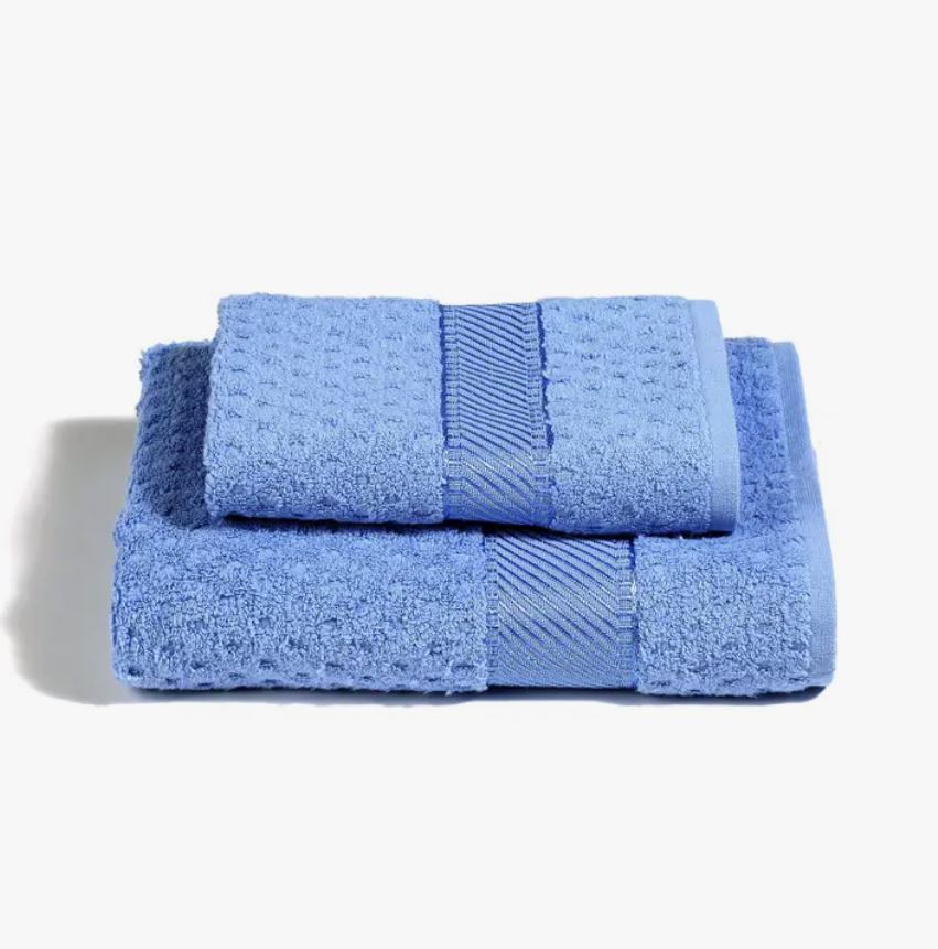 Set di asciugamani Sirena Standard - Azzurro scuro -